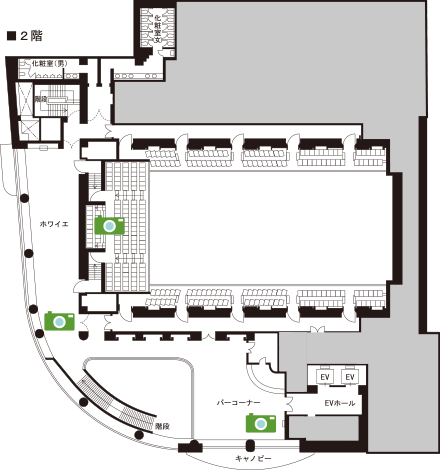 紀尾井ホール2階